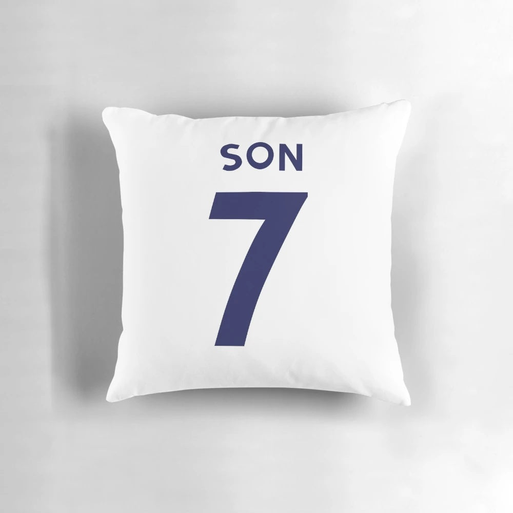 Son Heung-Min Tottenham FC / Korea soccer jersey design printed on a high-quality pillow