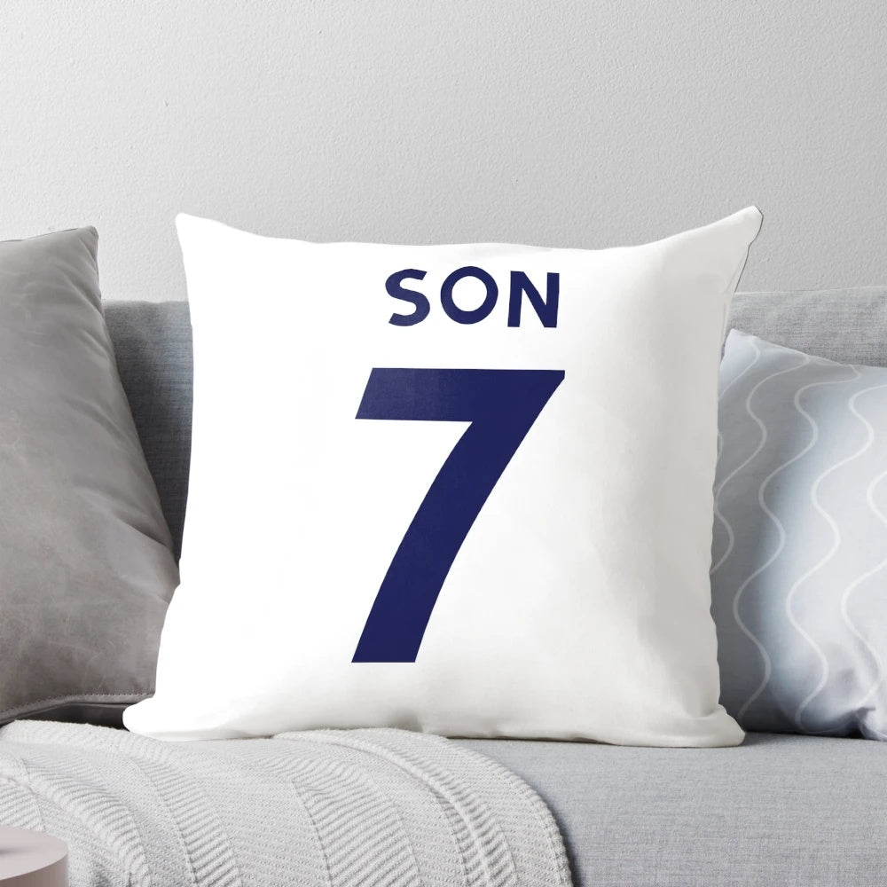 Son Heung-Min Tottenham FC / Korea soccer jersey design printed on a high-quality pillow