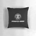 Springfield Armory branded tactical pillow for firearm enthusiasts