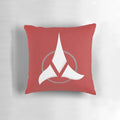 Star Trek Klingon Empire Pillow, featuring the iconic Klingon emblem