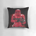An officially licensed Star Wars clone trooper pillow featuring the iconic character.