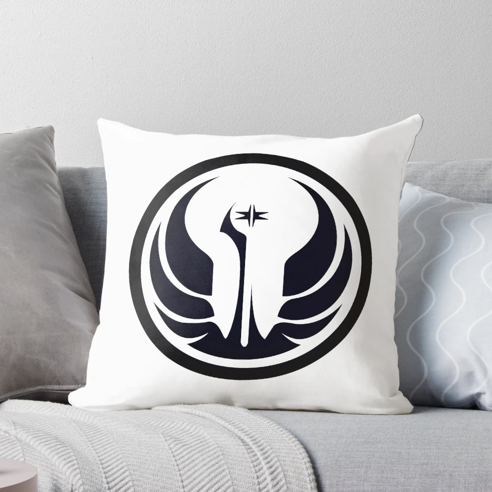 Soft, comfortable pillow featuring the iconic Old Republic logo from the Star Wars universe