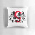 Soft and cozy Stranger Things Season 5 pillow featuring the show's iconic characters