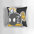 Super Mario-inspired Bob-omb plush pillow