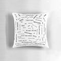 Take That Song Titles Decorative Throw Pillow
