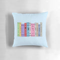 A plush, comfortable pillow featuring the covers of Taylor Swift's album books