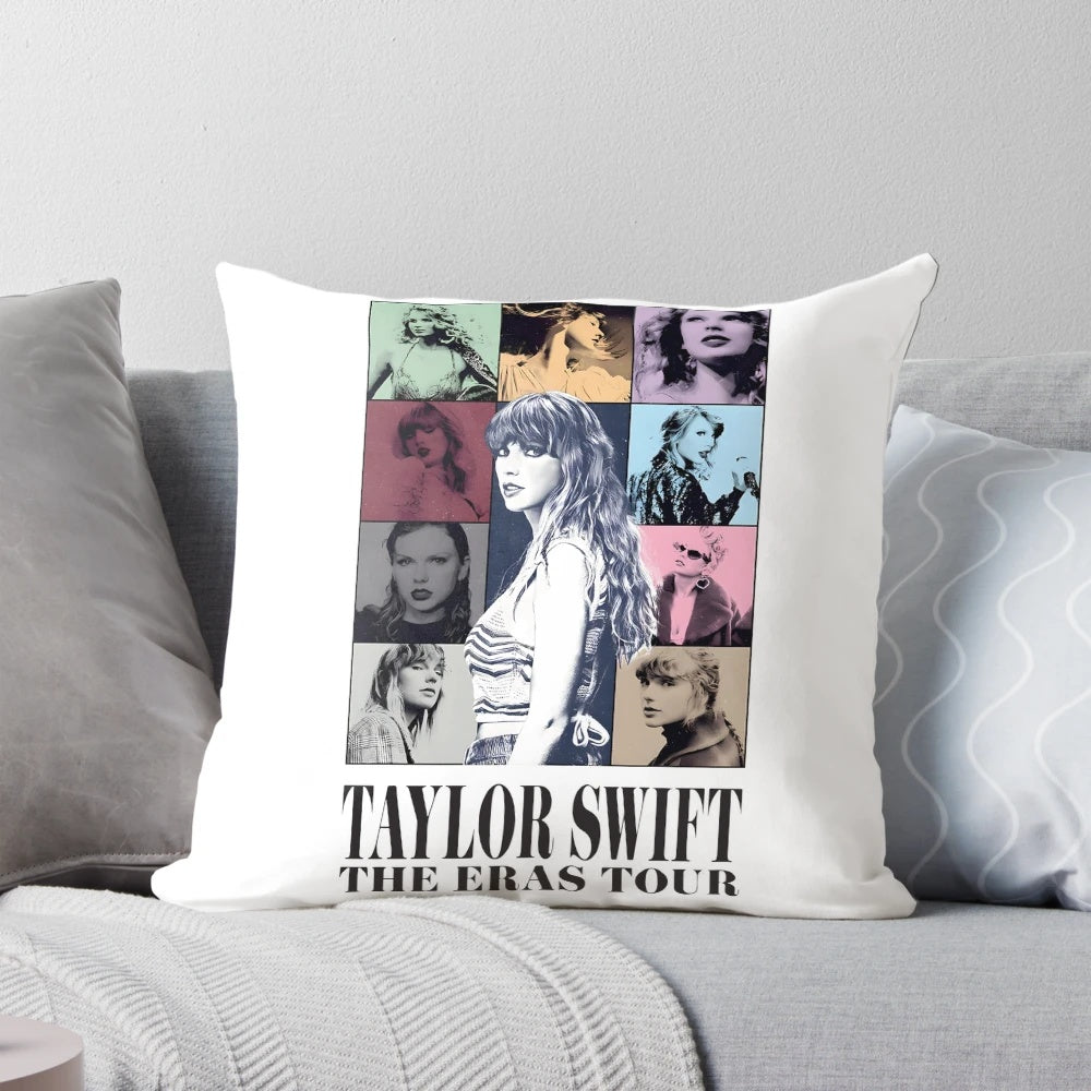 Taylor Swift The Eras Tour Pillow with Official Tour Graphics
