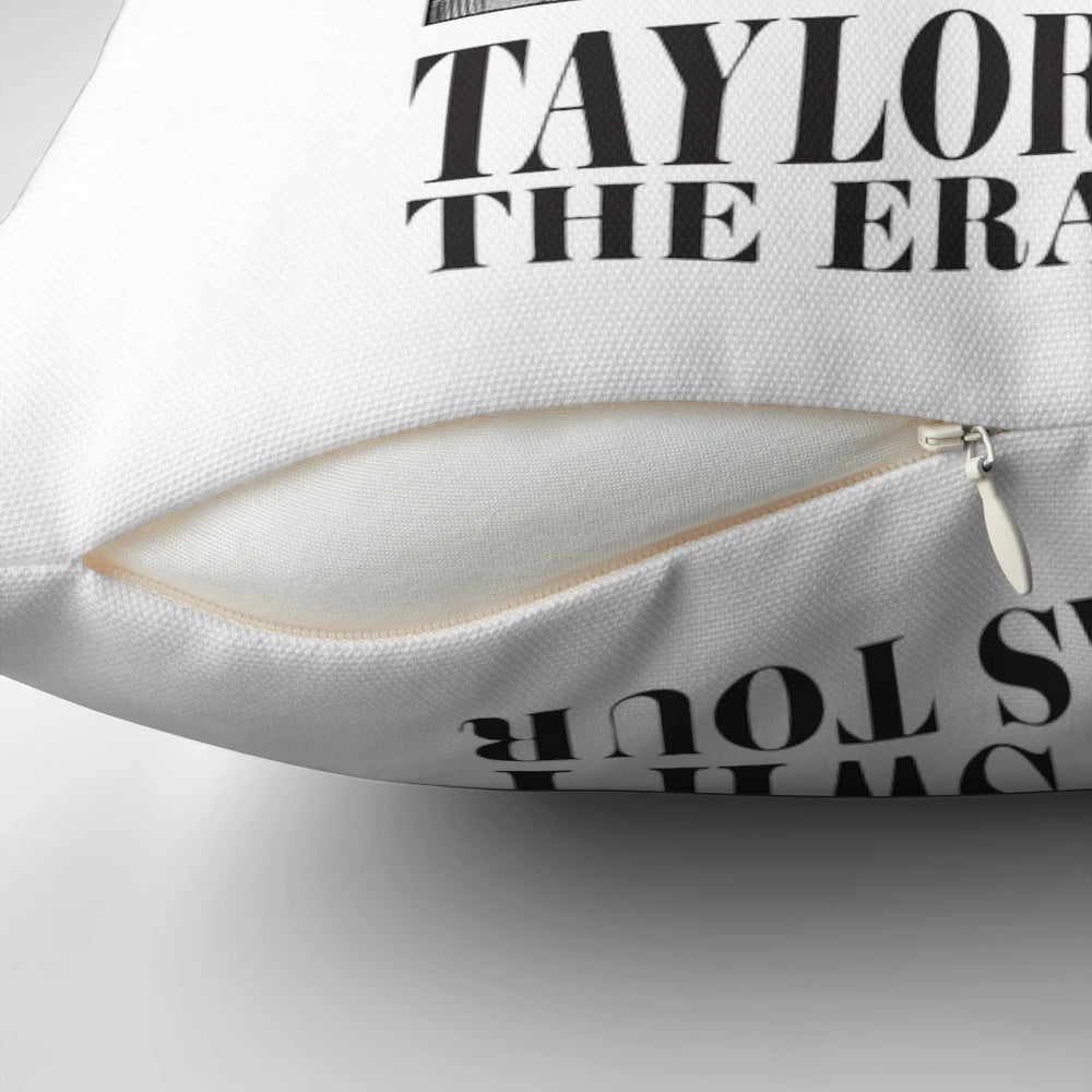 Taylor Swift The Eras Tour Pillow with Official Tour Graphics