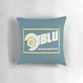 Blu Team Fortress 2 Decorative Pillow with Team Fortress 2 Logo