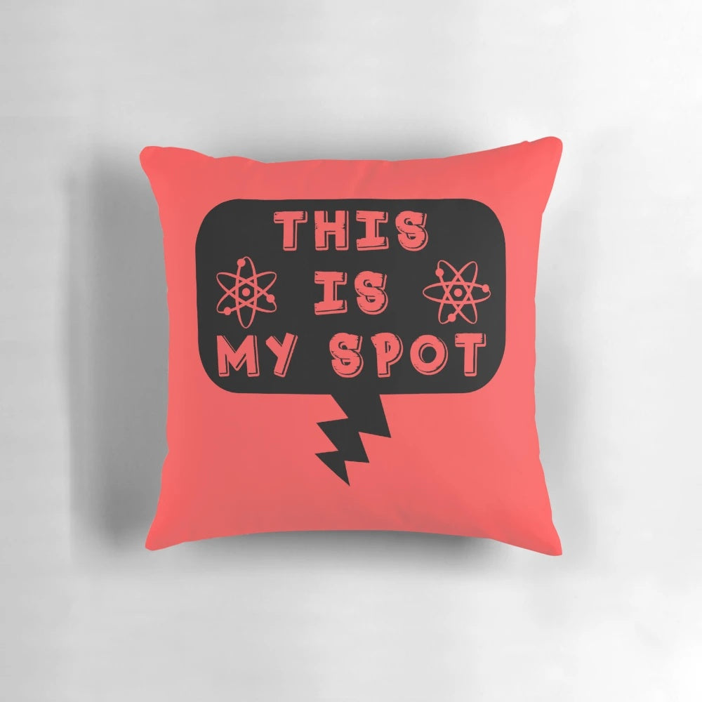 Officially Licensed The Big Bang Theory Themed Throw Pillow