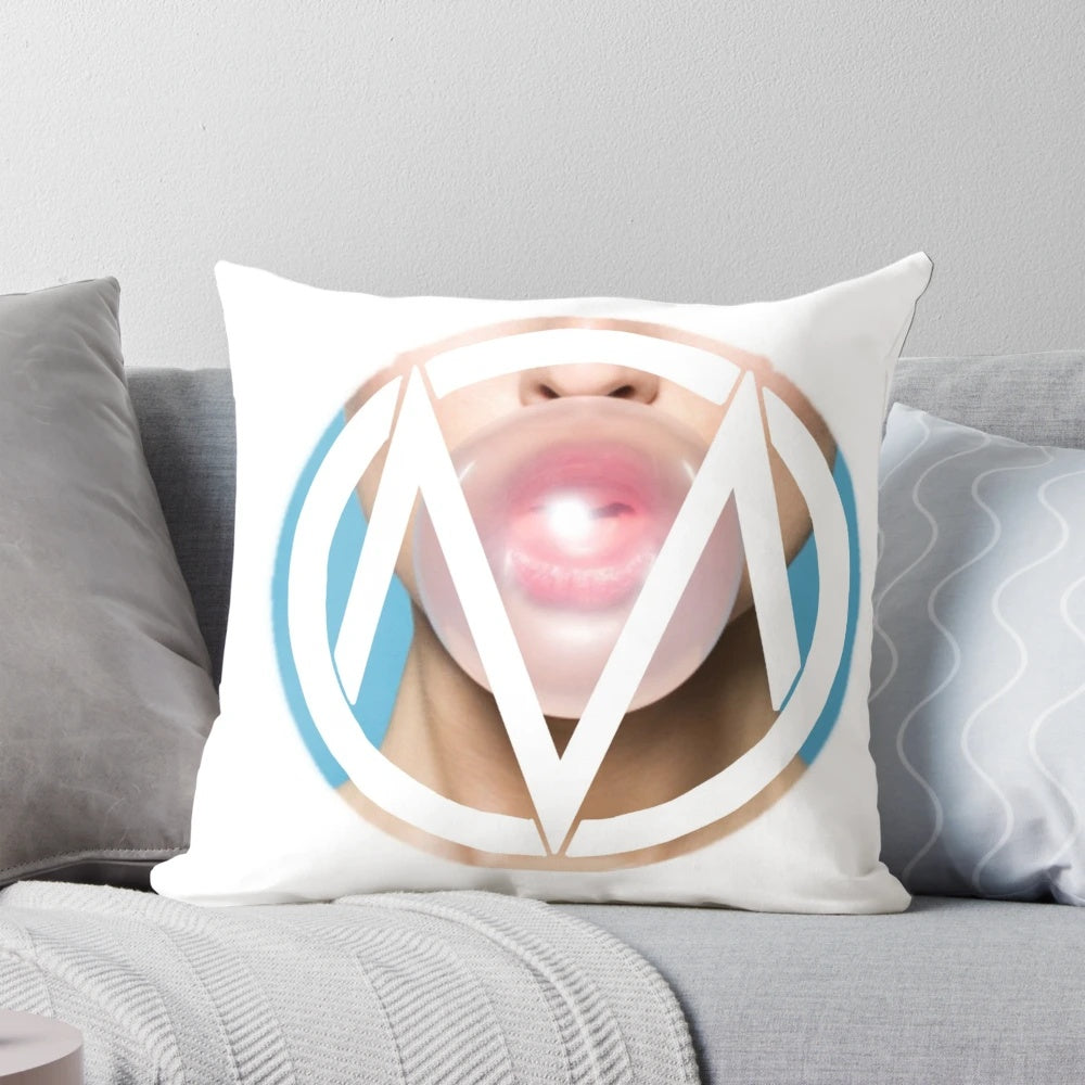Soft, comfortable pillow featuring the iconic logo of the American emo band, The Maine.