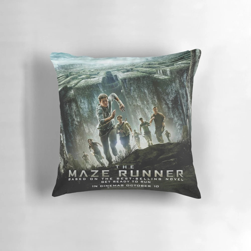 The Maze Runner Pillow with characters Newt and Minho from the popular sci-fi film series