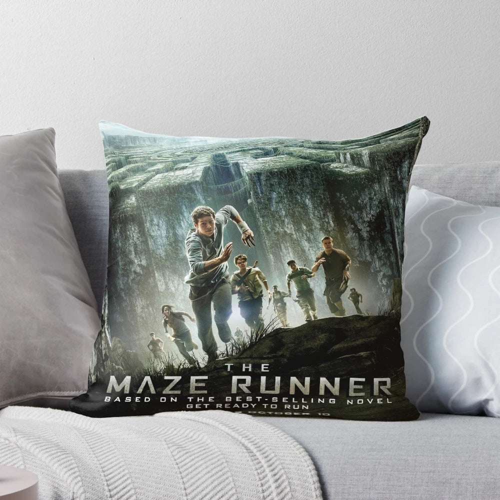 The Maze Runner Pillow with characters Newt and Minho from the popular sci-fi film series