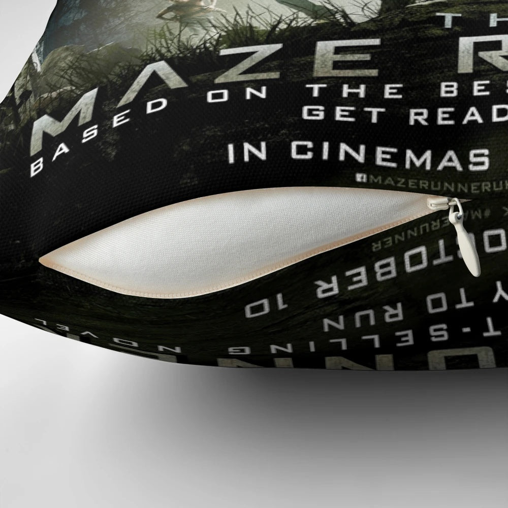 The Maze Runner Pillow with characters Newt and Minho from the popular sci-fi film series