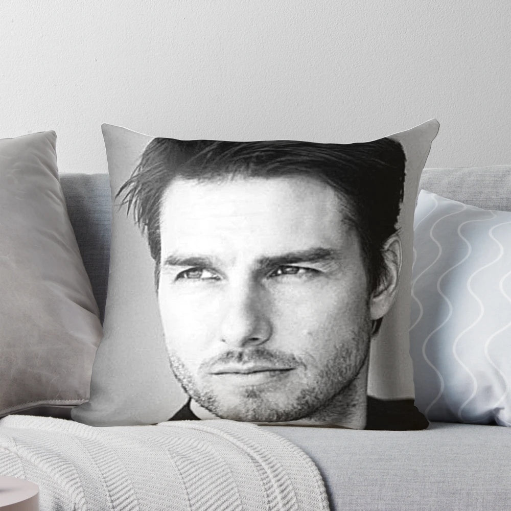 Plush Tom Cruise Pillow - Perfect for Movie Fans and Collectors