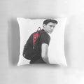 Soft and plush pillow featuring a high-quality image of actor Tom Holland as Spider-Man from the Marvel Cinematic Universe.