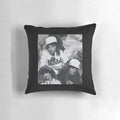 Soft, plush pillow featuring the image of Tom Kaulitz, lead guitarist of the band Tokio Hotel.