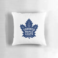 Toronto Maple Leafs NHL Hockey Logo Printed on a Soft Plush Pillow