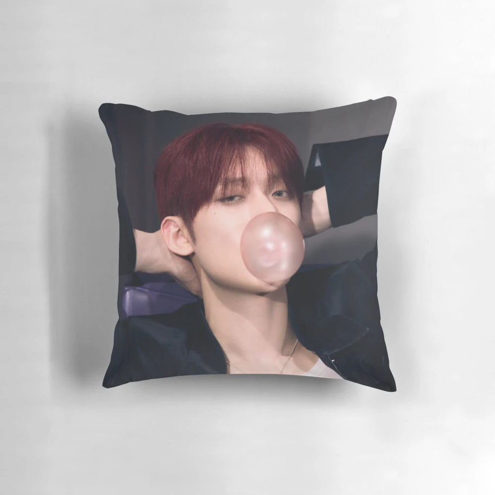 Soft and plush TXT Yeonjun-themed pillow, perfect for Kpop fans