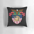 United States Military Academy "West Point" Pillow with Spartan Helmet, Eagle, and Duty Honor Country Insignia