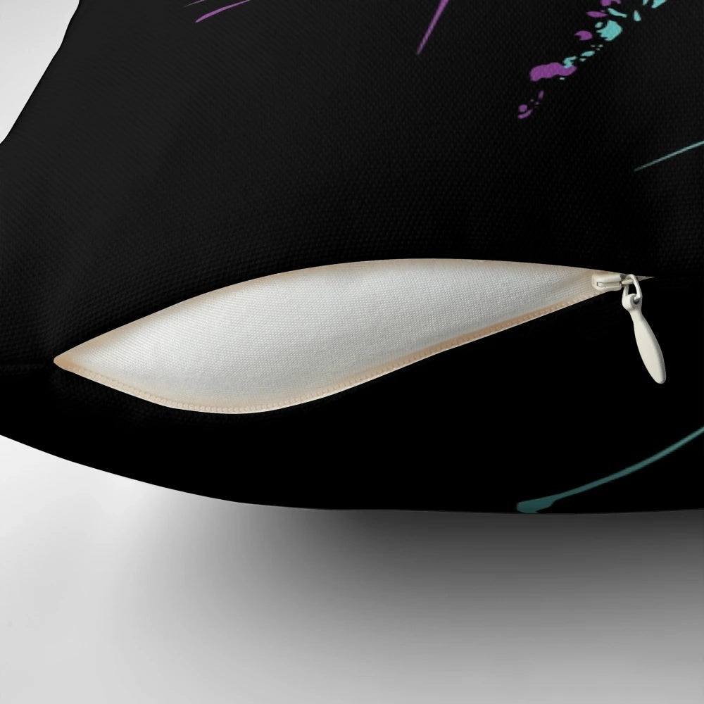 Bat-shaped pillow inspired by the TV series "What We Do in the Shadows