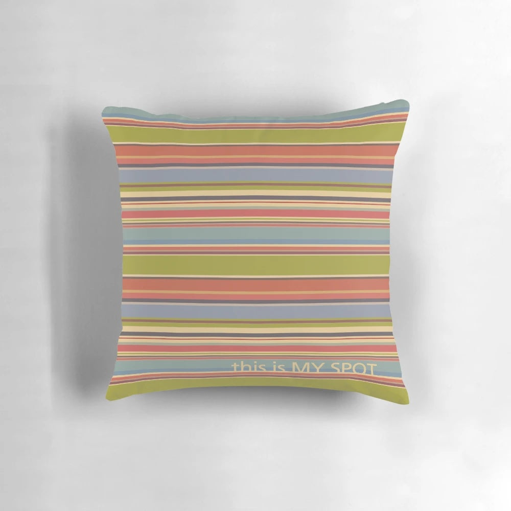 "This Is My Spot" Big Bang Theory Themed Decorative Pillow