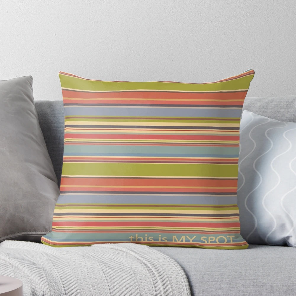 "This Is My Spot" Big Bang Theory Themed Decorative Pillow