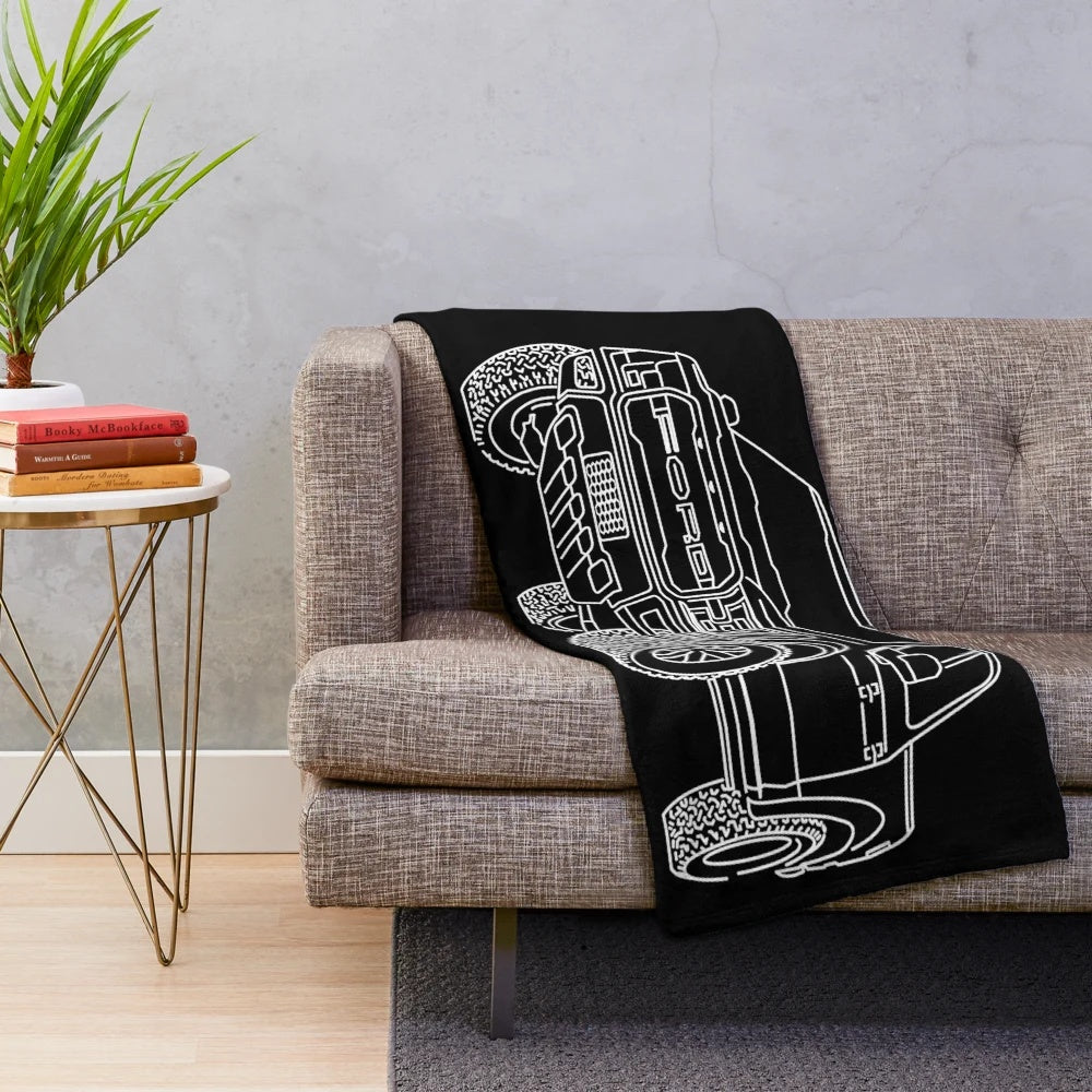 Ford F-150 Raptor plush blanket