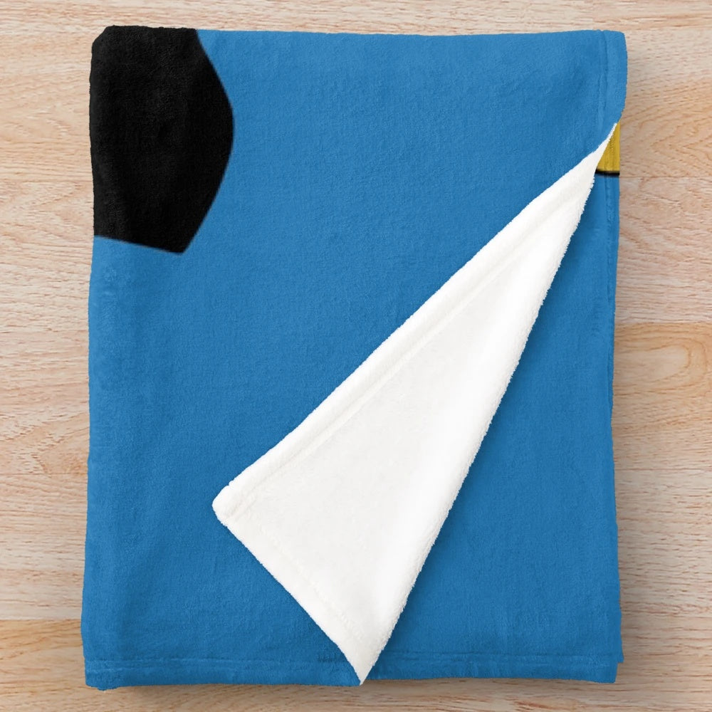 Oktoberfest-themed plush blanket featuring Bavarian music and culture