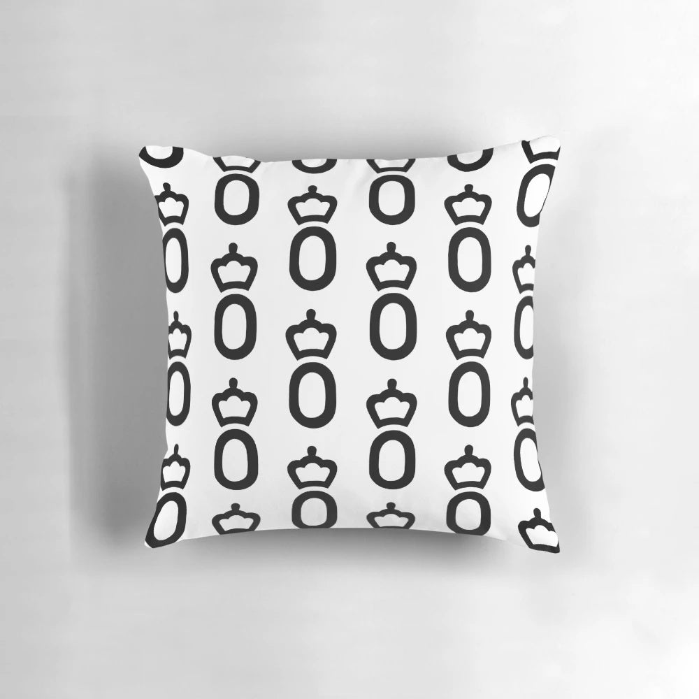 Oldenburg horse breed pillow for equestrian home decor