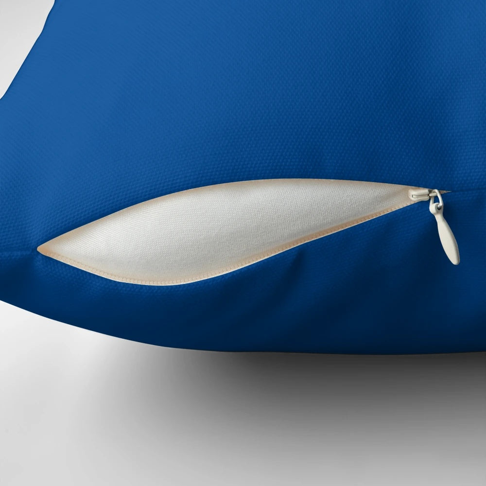 Oldham Athletic Football Club logo printed on a plush, comfortable pillow