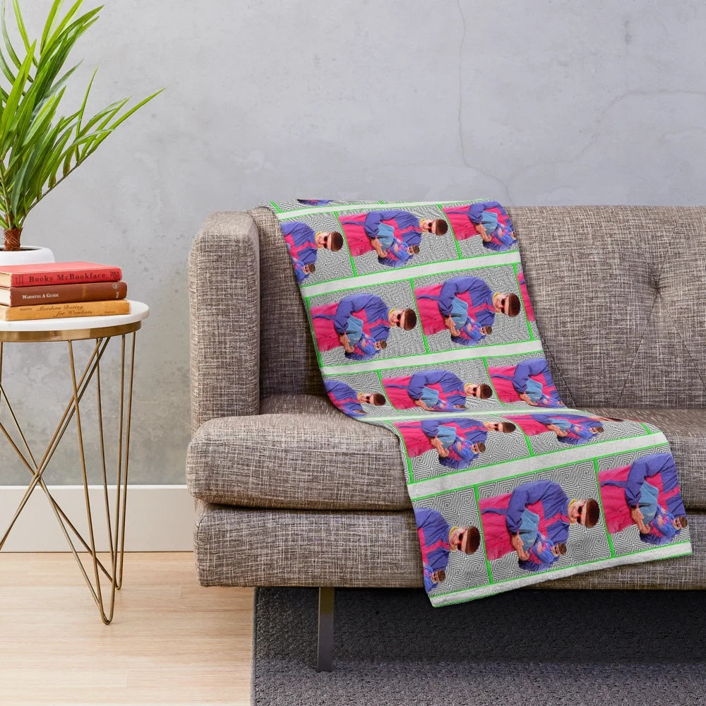 Oliver Tree inspired premium plush blanket