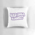 Olivia Rodrigo "Bad Idea Right?" Decorative Pillow Pod featuring the singer's hit song