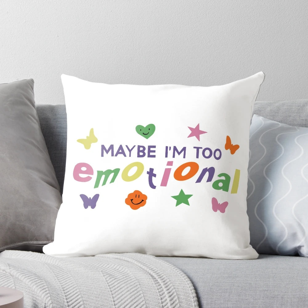 Olivia Rodrigo 'Sour' Themed Pillow - Soft and Plush Bedroom Decor