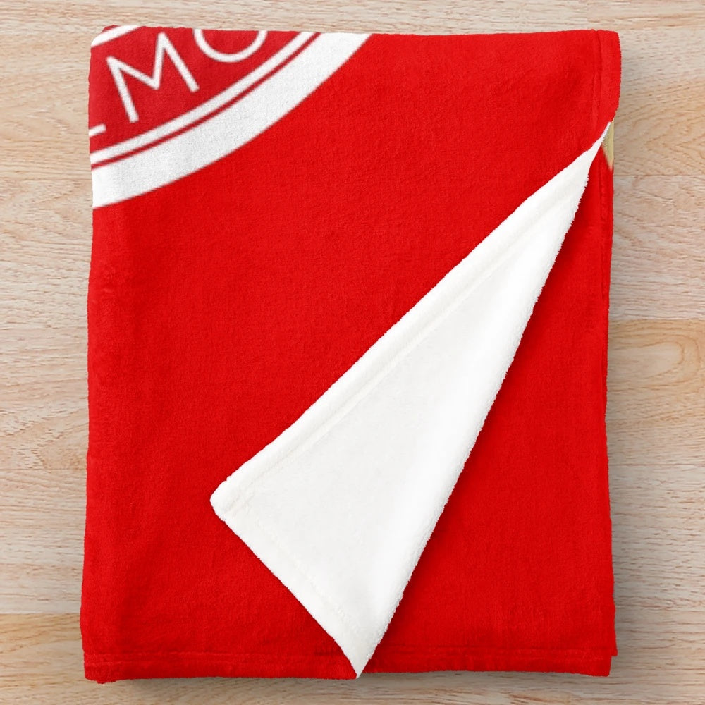 Olympiacos FC-Inspired Plush Blanket