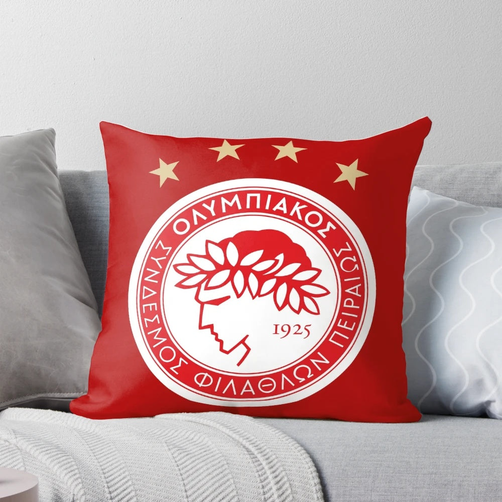 Olympiacos FC Logo Pillow - Official Greek Football Club Merchandise