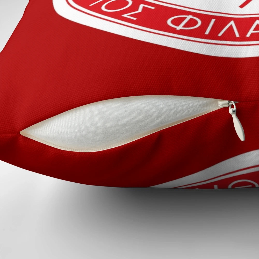 Olympiacos FC Logo Pillow - Official Greek Football Club Merchandise