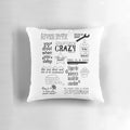 Pillow featuring inspirational quotes from the Heroes of Olympus book series