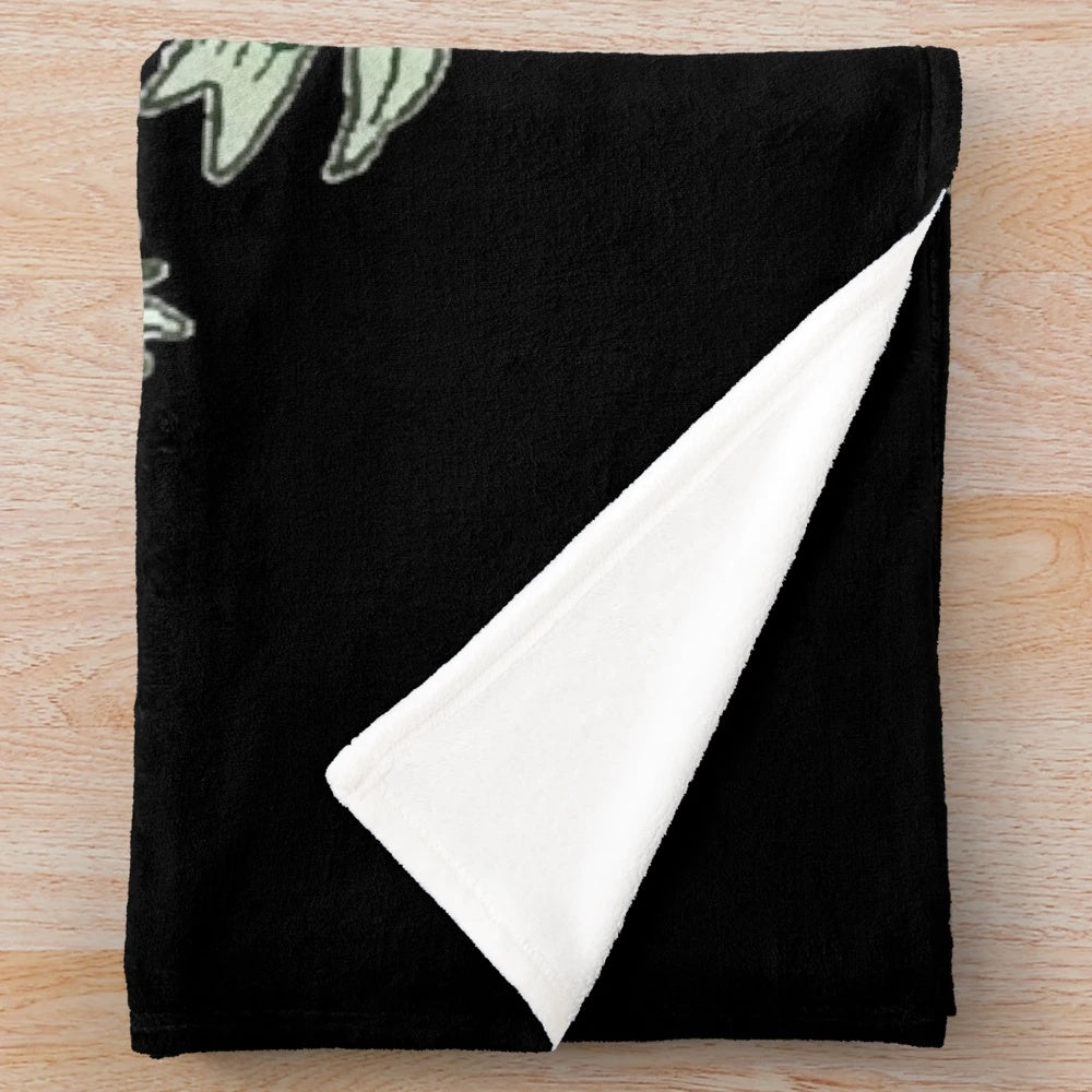 Omori Basil Plush Blanket featuring the characters and their dreams
