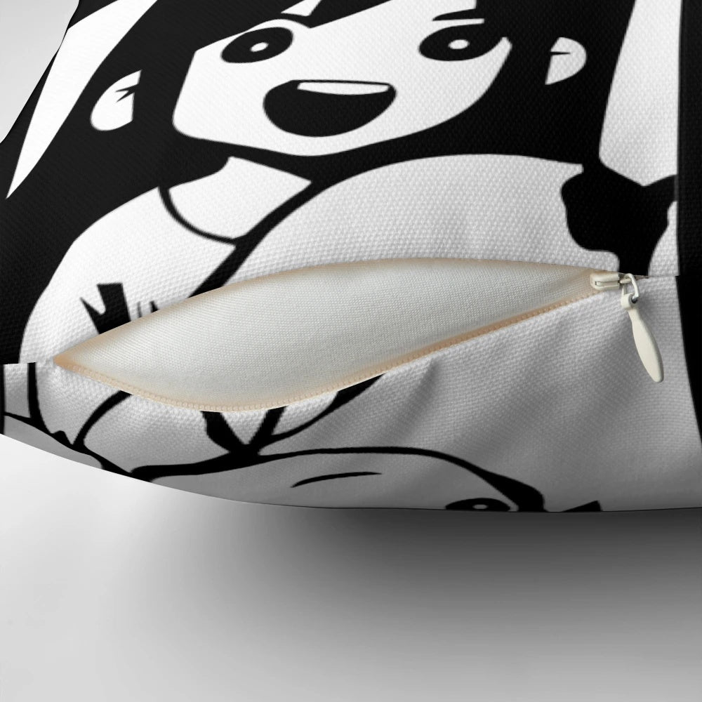 Omori Kel Aubrey Hero Classic T-Shirt Pillow featuring the beloved characters from the popular video game