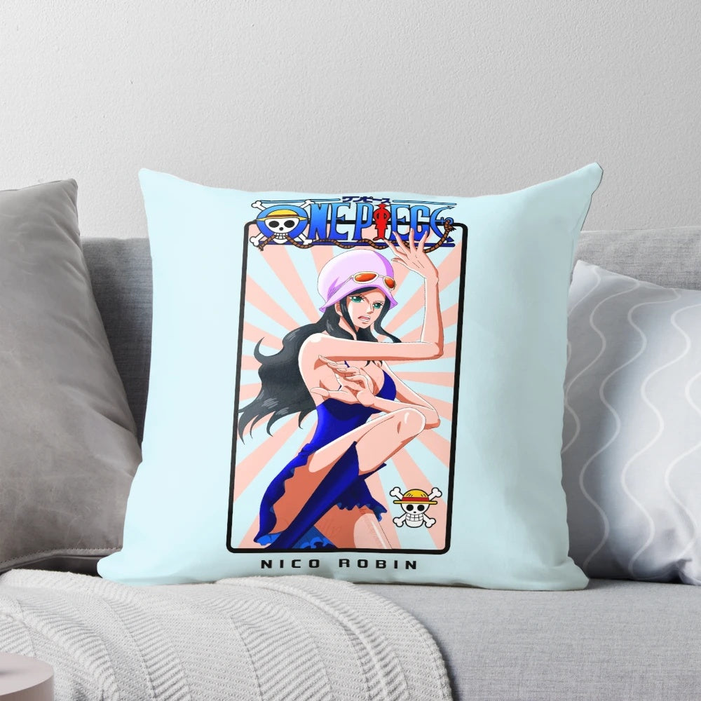 Soft and comfortable Robin pillow from the One Piece anime series