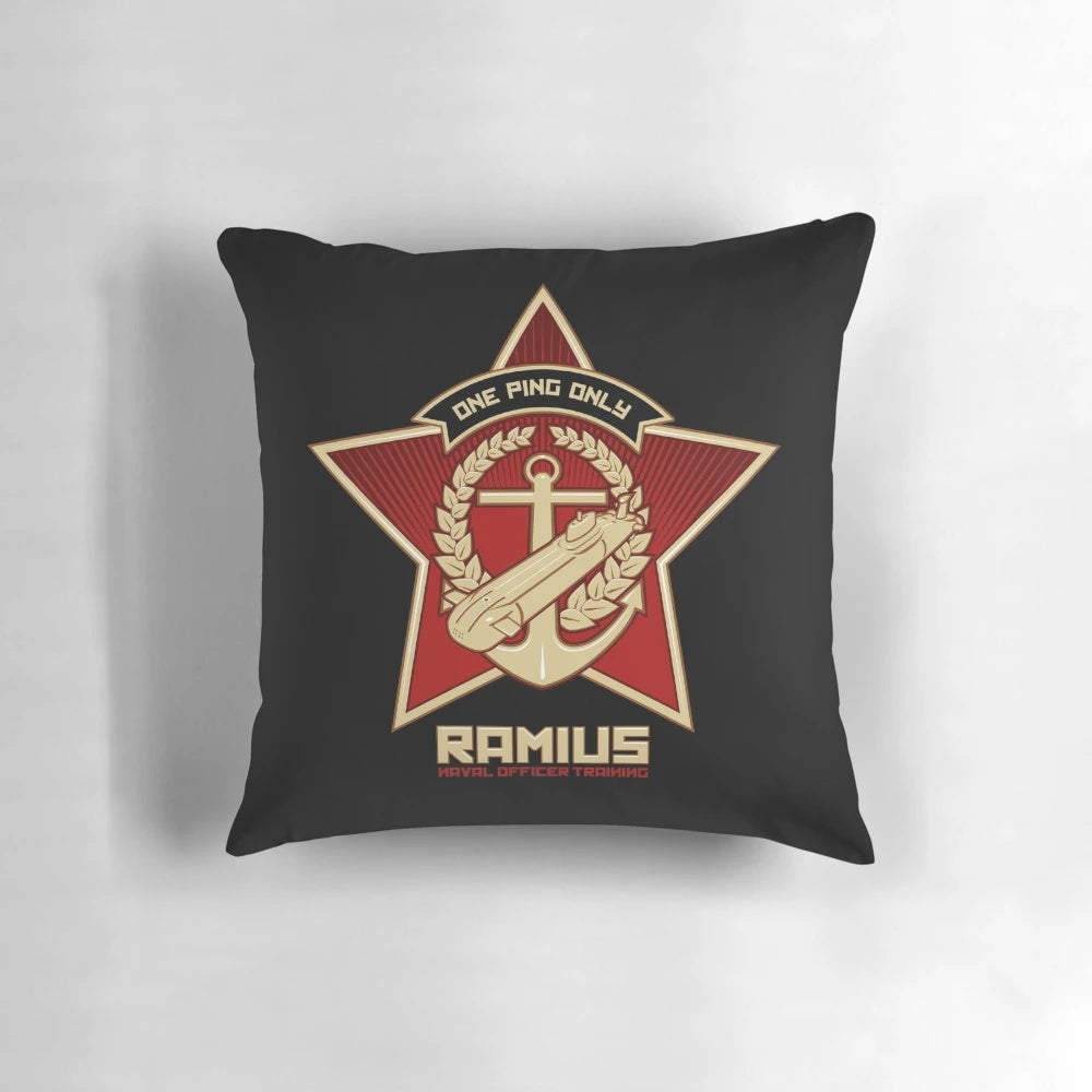 One Ping Only - A Retro-Inspired Tom Clancy Submarine Pillow