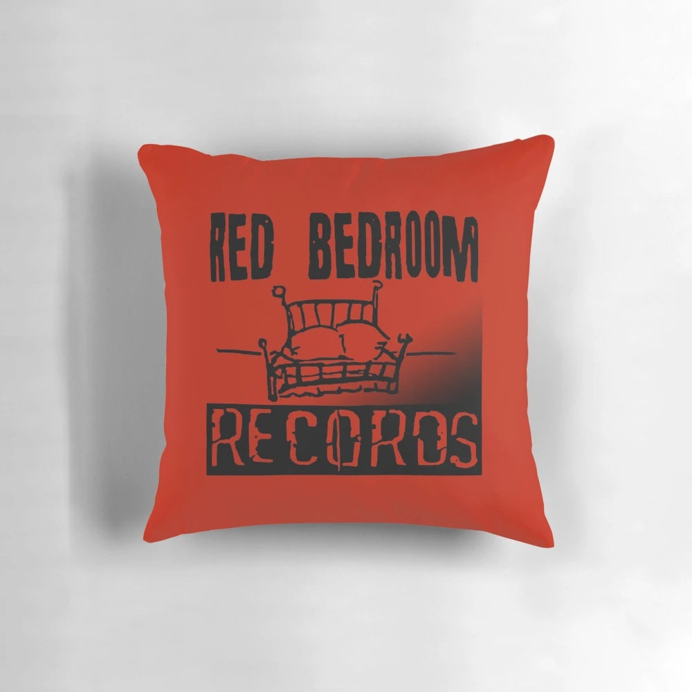 One Tree Hill inspired 'Red Bedroom Records' decorative pillow featuring characters Peyton Sawyer and Haley James Scott