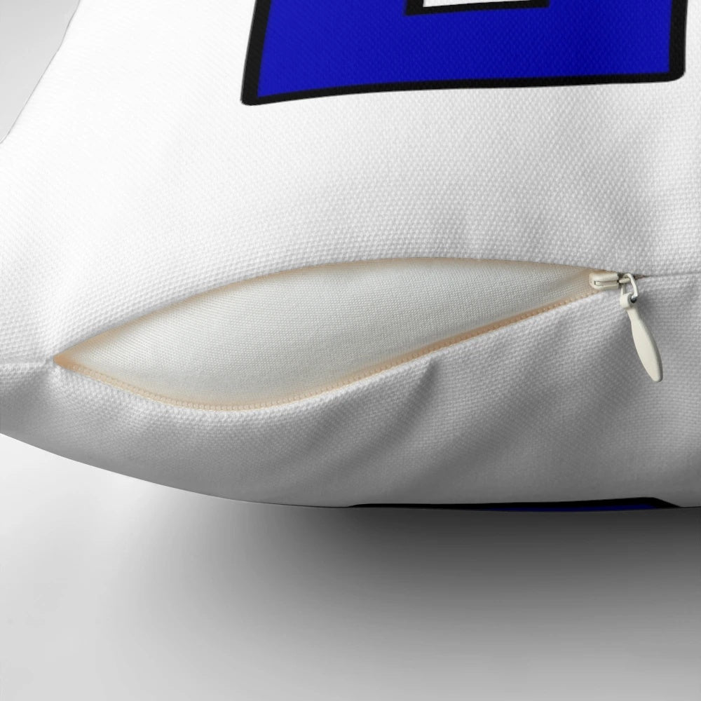 Soft, plush pillow featuring the iconic Nathan Scott #23 jersey from the TV show One Tree Hill