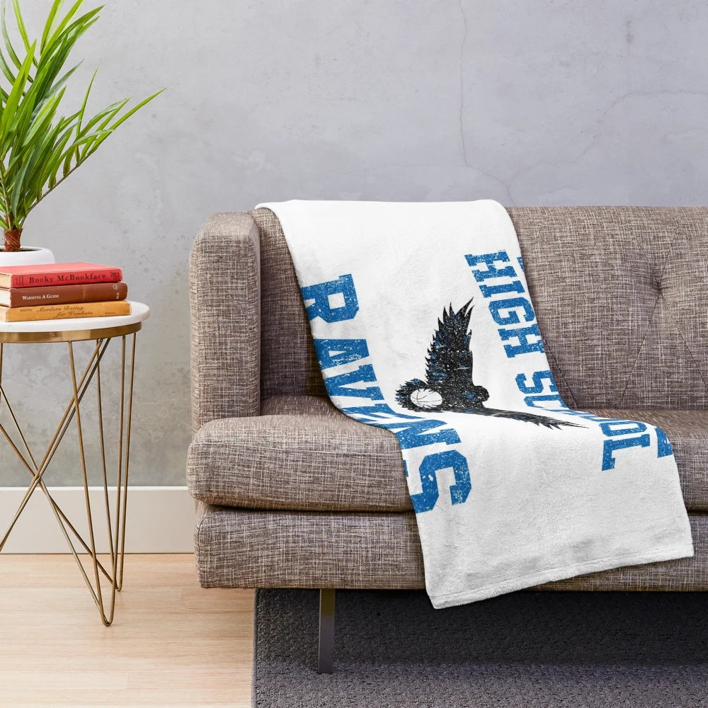 One Tree Hill Ravens Plush Blanket - High School TV Show Inspired