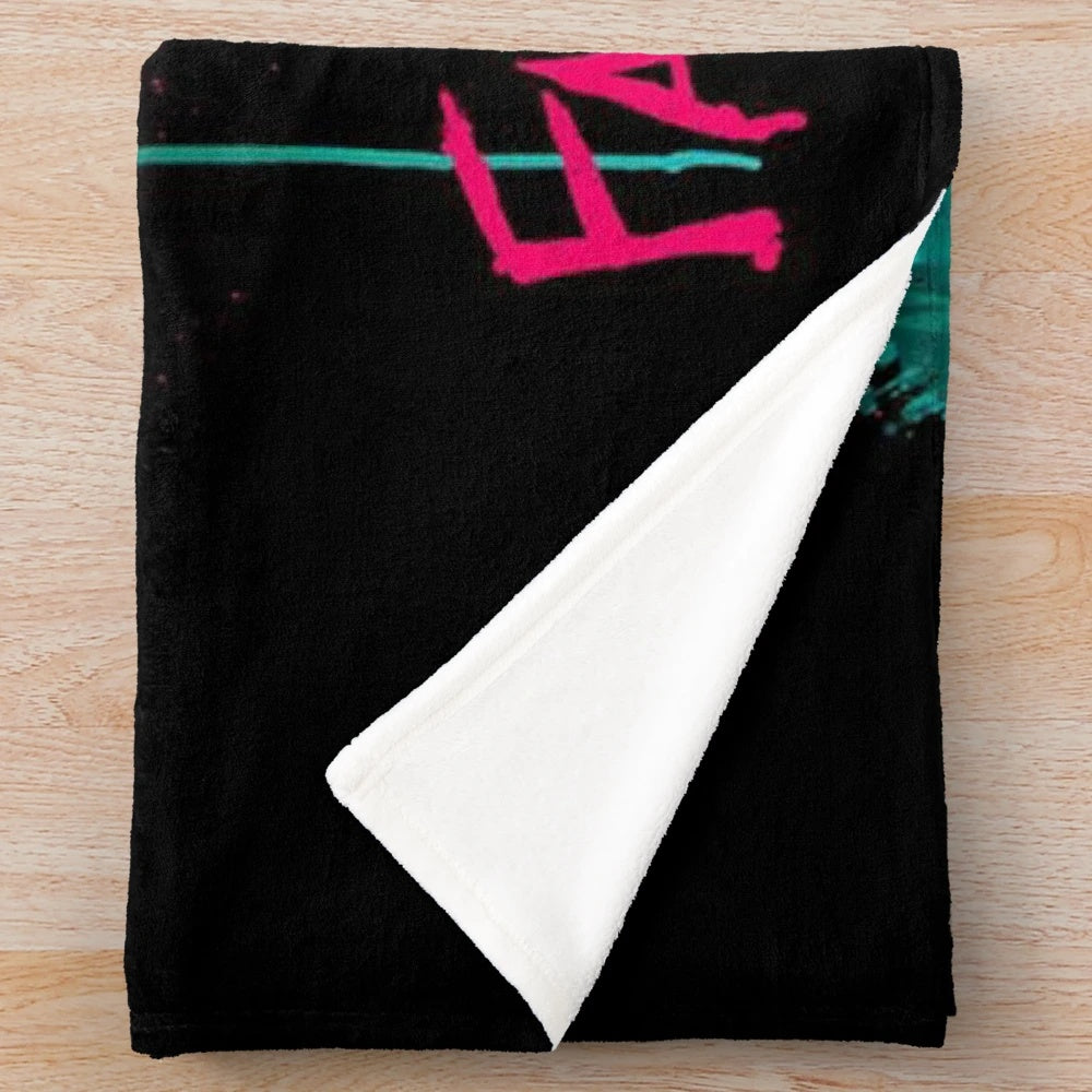 Onefal plush blanket with live music concert imagery