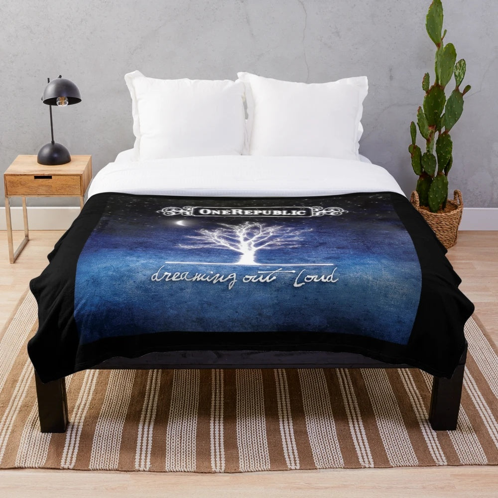 Onerepublic-inspired dreaming out loud plush blanket