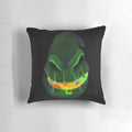 Oogie Boogie themed plush throw pillow featuring the iconic villain from Nightmare Before Christmas