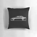 Opel Omega B Side Artwork Pillow with Vibrant Design