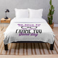 Optician Appreciation Plush Blanket with Funny Optical Staff Pun